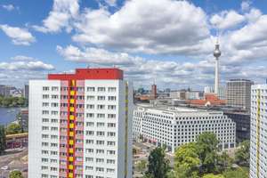 WOHNEN IM HERZEN VON BERLIN - MODERNES 1 ZI.-APARTMENT MIT TRAUMBLICK ÜBER BERLIN