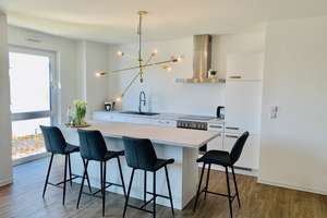 Neuwertige 2-Raum-Wohnung voll möbliert und ausgestattet mit Balkon und Einbauküche – Radeberger Str. 15, 40625 Gerresheim, Düsseldorf – Vorschaubild 3