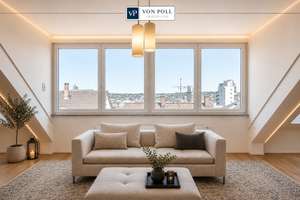 Maisonette-Dachgeschosswohnung im Heusteigviertel mit privatem Liftzugang, Dachterrasse und Garage – Die vollständige Adresse der Immobilie erhältst du vom Anbieter., 70180 Heusteigviertel, Stuttgart – Vorschaubild 1