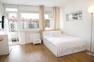Voll möbliertes Komfortappartment in Düsseldorf Derendorf, frei ab 15.7.2025 – Bülowstraße 17, 40476 Düsseldorf – Vorschaubild 1