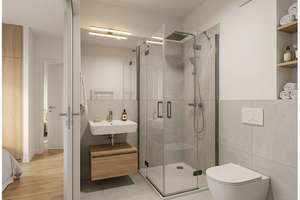 Neubau-Apartment 2027 | KfW-Effizienzhaus & QNG | Kapitalanlage nahe  Josefinum Uniklinik – Die vollständige Adresse der Immobilie erhältst du vom Anbieter., 86154 Oberhausen-Süd, Augsburg – Vorschaubild 4