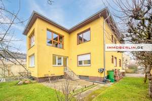 IMMOBERLIN.DE - Wohlfühllage: Attraktiv strukturiertes Ein-/Zweifamilienhaus mit großem Südgarten