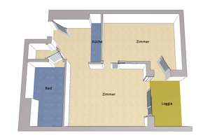IMMOBERLIN.DE - Attraktive Architektur! Wohnung mit ruhiger Loggia nahe KaDeWe, Kurfürstendamm & Zoo – Die vollständige Adresse der Immobilie erhältst du vom Anbieter., 10787 Schöneberg, Berlin – Vorschaubild 7