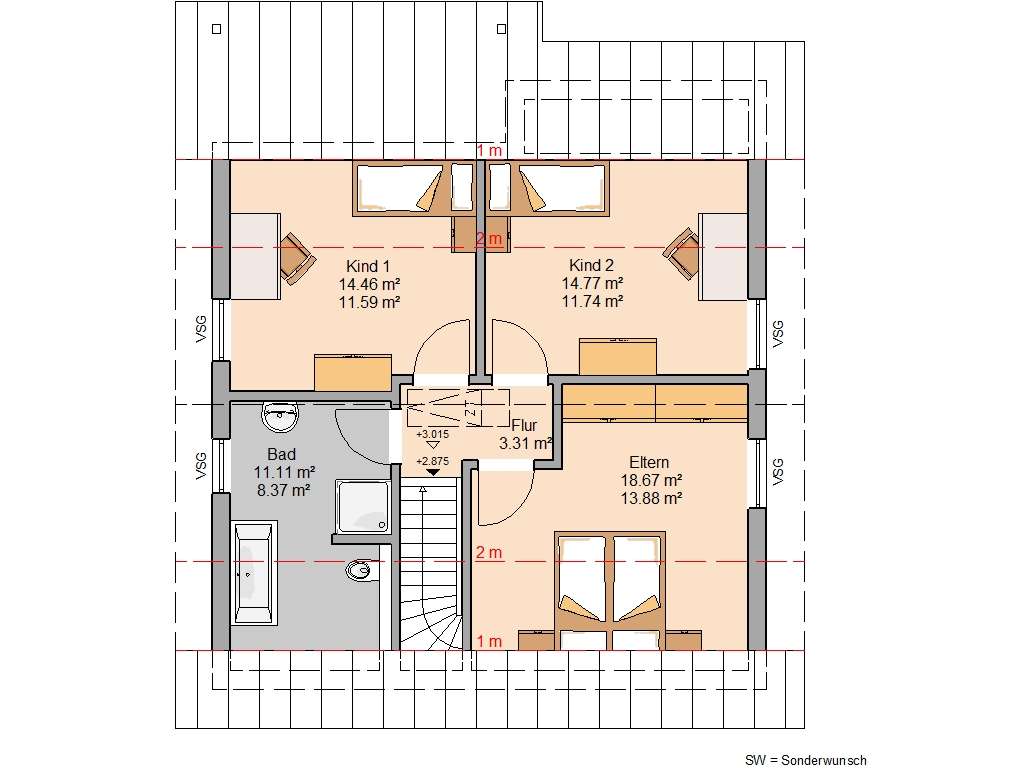 Individuell geplantes Ausbauhaus von Kern-Haus!, Unstrut Hainich Kreis – Bild 4