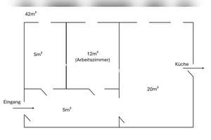 Tauschwohnung: Tauschwohnung Paul Lincke Ufer 1,5 Zimmer – Die vollständige Adresse der Immobilie erhältst du vom Anbieter., 10999 Kreuzberg, Berlin – Vorschaubild 3