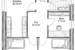 5 Minuten zu Fuß zur S1 Poppenbüttel - Moderne Stadtvilla in zentraler und sonniger Lage (TF2) – Die vollständige Adresse der Immobilie erhältst du vom Anbieter., 22393 Sasel, Hamburg – Vorschaubild 11