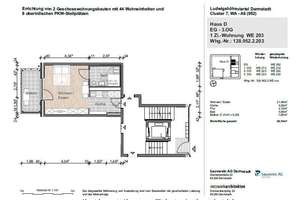 Neubau! 1 Zimmer | Perfekt für Singles, nah am Quartiersleben – Etagen flexibel verfügbar – Jupiterstraße 12, 64285 Bessungen, Darmstadt – Vorschaubild 10
