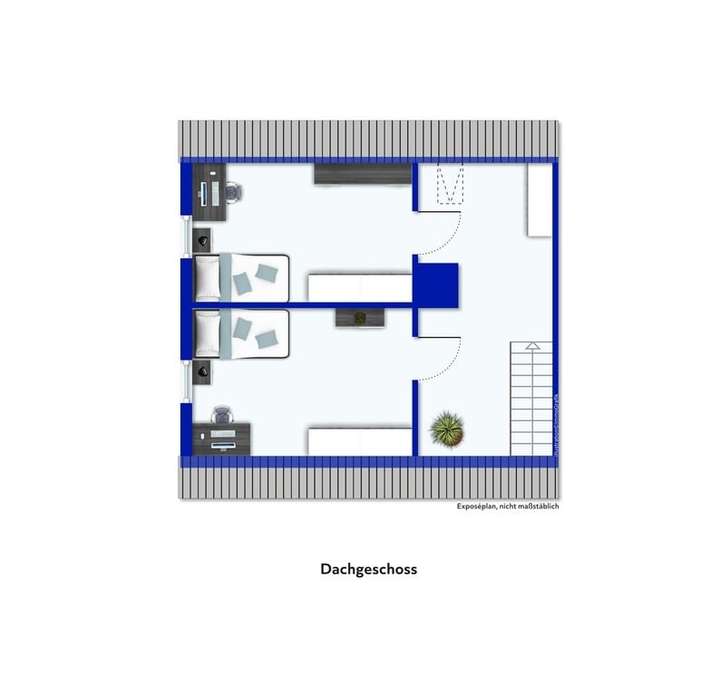 Grundriss DG nicht maßstäblich