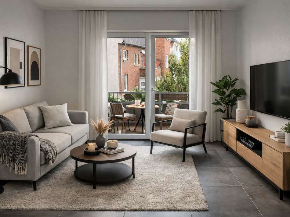 Wohnzimmer Visualisierung