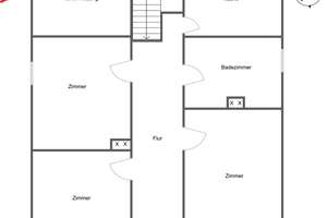Viel Platz im MFH mit Garten, Zentrumslage von 91788 Pappenheim – Die vollständige Adresse der Immobilie erhältst du vom Anbieter., 91788 Pappenheim – Vorschaubild 8