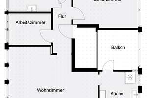 Sonnige Dachgeschosswohnung mit großer Sonnenloggia in familienfreundlicher Lage von Hastedt – Die vollständige Adresse der Immobilie erhältst du vom Anbieter., 28207 Hastedt, Bremen – Vorschaubild 13