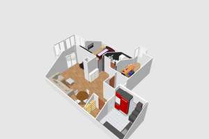 Solide 3 Zimmer Dachgeschosswohnung mit Ausblick und Wintergarten in grüner Hinterhof Idylle – Am Gangsteig 21, 85551 Kirchheim bei München – Vorschaubild 15