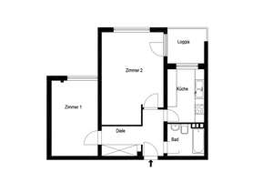 Käuferprovisionsfrei: vermietete + ruhige 2-Zi.-Wohnung + Balkon + Lift in LICHTERFELDE – Die vollständige Adresse der Immobilie erhältst du vom Anbieter., 12207 Lichterfelde, Berlin – Vorschaubild 11