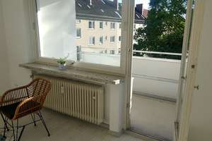 Helle 2-Zimmer-Wohnung mit saniertem Balkon, modernisiertem Bad und Einbauküche nahe der Uni – Schaumburgstraße 18, 30419 Herrenhausen, Hannover – Vorschaubild 4