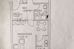 Gepflegte 2-Zimmer-Wohnung im 2. OG in ruhiger Lage mit Süd-Balkon und TG-Platz in DA-Arheilgen