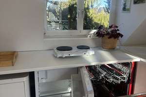 Möblierte 65  m² Dachwohnung mit Balkon in München-Sendling-Westpark, nur an eine Person – Waxensteinstrasse 34, 81377 Am Waldfriedhof, München – Vorschaubild 23