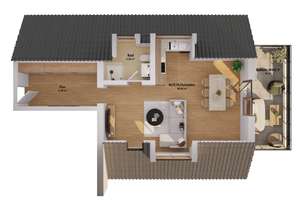 Neubau-Highlight in Moosach: Stilvolle 2‑Zimmer‑Wohnung mit Balkon – Die vollständige Adresse der Immobilie erhältst du vom Anbieter., 80993 Alt-Moosach, München – Vorschaubild 5