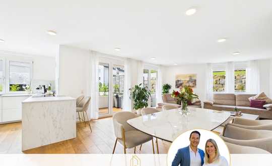 Neuwertige 4-Zimmer-Wohnung mit stilvollem Wohnambiente – inkl. Einbauküche & Stellplatz