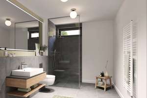 STEGLITZ: WOHNEN im GRÜNEN: ERSTBEZUG im LUXUS Neubau: QNG und KFW: 2-Zi-Whg mit RIESEN ECK-Terrasse – Die vollständige Adresse der Immobilie erhältst du vom Anbieter., 12165 Steglitz, Berlin – Vorschaubild 10