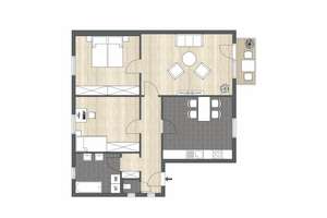 Gepflegte 3-Zimmer-Wohnung mit Balkon in der Solinger Südstadt – Die vollständige Adresse der Immobilie erhältst du vom Anbieter., 42659 Burg/Höhscheid, Solingen – Vorschaubild 8