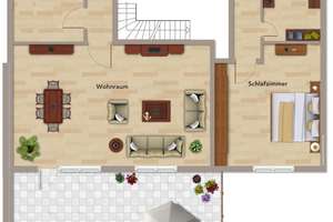 Lichtdurchflutete 4-Zimmer-Wohnung mit Dachterrasse und Einbauküche! – Triererstraße 764, 52078 Brand, Aachen – Vorschaubild 16