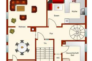 MODERNISIERTES ZWEIFAMILIENHAUS MIT MEDITERRANEM INNENHOF UND DOPPELGARAGE – Die vollständige Adresse der Immobilie erhältst du vom Anbieter., 74080 Böckingen, Heilbronn – Vorschaubild 27