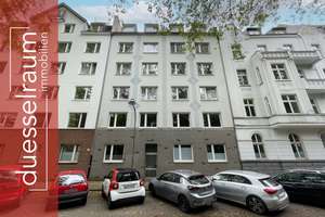 Großzügig geschnittene und leerstehende 3-Zimmer-Dachgeschosswohnung in urbaner Bilker Wohnlage!