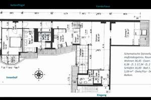 Winskiez: 4 Zi, 144qm, 5.OG Penthouse, Dachloggia und Balkon, Aufzug, von privat/keine Provision – 10405 Prenzlauer Berg, Berlin – Vorschaubild 4