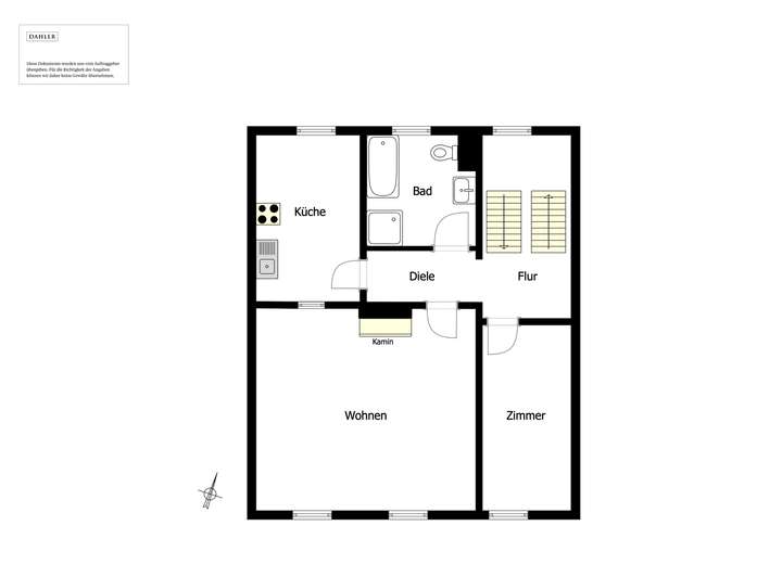 Grundriss 1. Obergeschoss