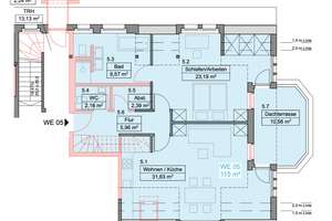 Dachgeschoss mit Lift, Balkon & Traumblick – 83 % AfA-fähig – 67 % Sanierungsanteil – Die vollständige Adresse der Immobilie erhältst du vom Anbieter., 1129 Pieschen-Nord/Trachenberge, Dresden – Vorschaubild 8
