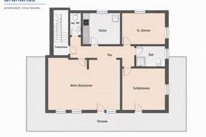 TOP LAGE! 3,5-Zi.-Wohnung mit großer Terrasse * TL-Bad * sep. WC * Pkw-Stpl. * akt. vermietet – Die vollständige Adresse der Immobilie erhältst du vom Anbieter., 70327 Wangen, Stuttgart – Vorschaubild 7