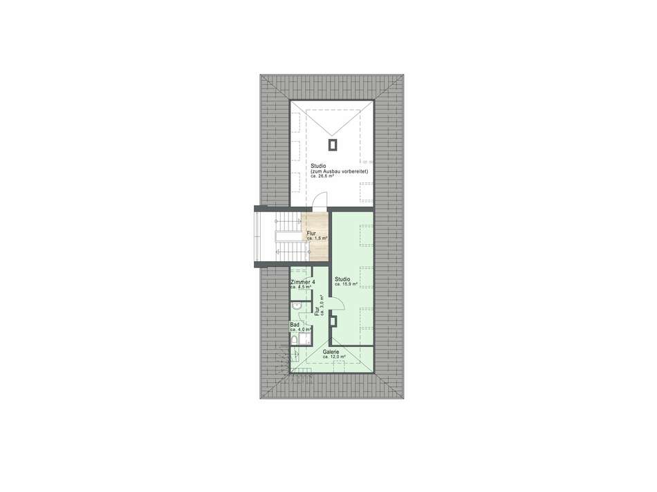 Grundriss Dachgeschoss - GR...
