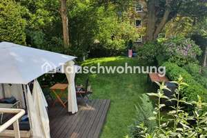 Tauschwohnung: Helle 3-Zimmer Wohnung 92qm mit 100qm Garten+Balkon+Terrasse