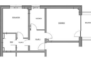 Modern ausgestattete 2-Zimmer-Wohnung in zentraler Lage von HH-Rissen – Die vollständige Adresse der Immobilie erhältst du vom Anbieter., 22559 Rissen, Hamburg – Vorschaubild 6