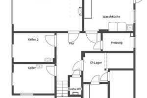 Große, teilvermietete DHH mit 2 Wohneinheiten, 3 Balkonen, Garage, Keller und sehr schönem Garten – Schaumburg (Kreis) – Vorschaubild 22