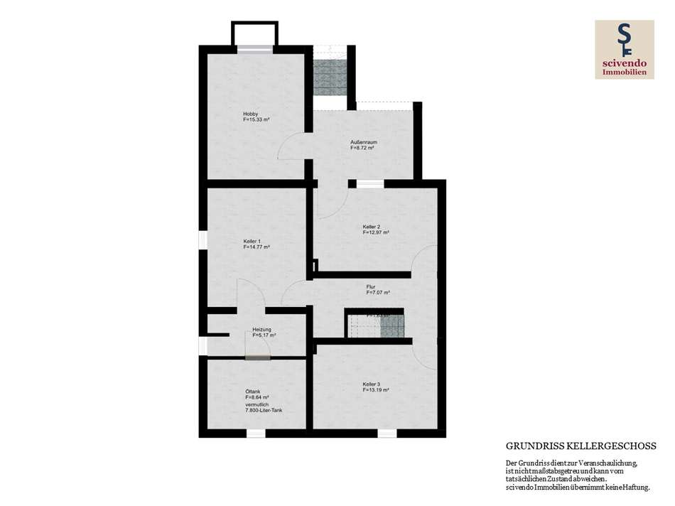 Grundriss Kellergeschoss