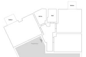 Helle 3-Zimmer-Wohnung mit 2 Balkonen im beliebten Kernerviertel – Urbanstraße 86, 70190 Stuttgart – Vorschaubild 2