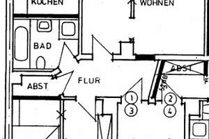 *2 Zimmer & Balkon in ruhigem Hinterhaus* ab 15.08.2026 – Stockartstraße 21, 4277 Connewitz, Leipzig – Vorschaubild 2