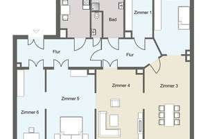 Vermietete 6-Zimmer-Altbauwohnung im Waldstraßenviertel mit Balkon – Die vollständige Adresse der Immobilie erhältst du vom Anbieter., 4105 Zentrum-Nordwest, Leipzig – Vorschaubild 11