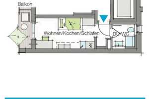 Wohnen im Herzen Nürnbergs: Neubau-Apartment inkl. Internet und Strom – Künhoferstr. 22, 90489 Nürnberg – Vorschaubild 7