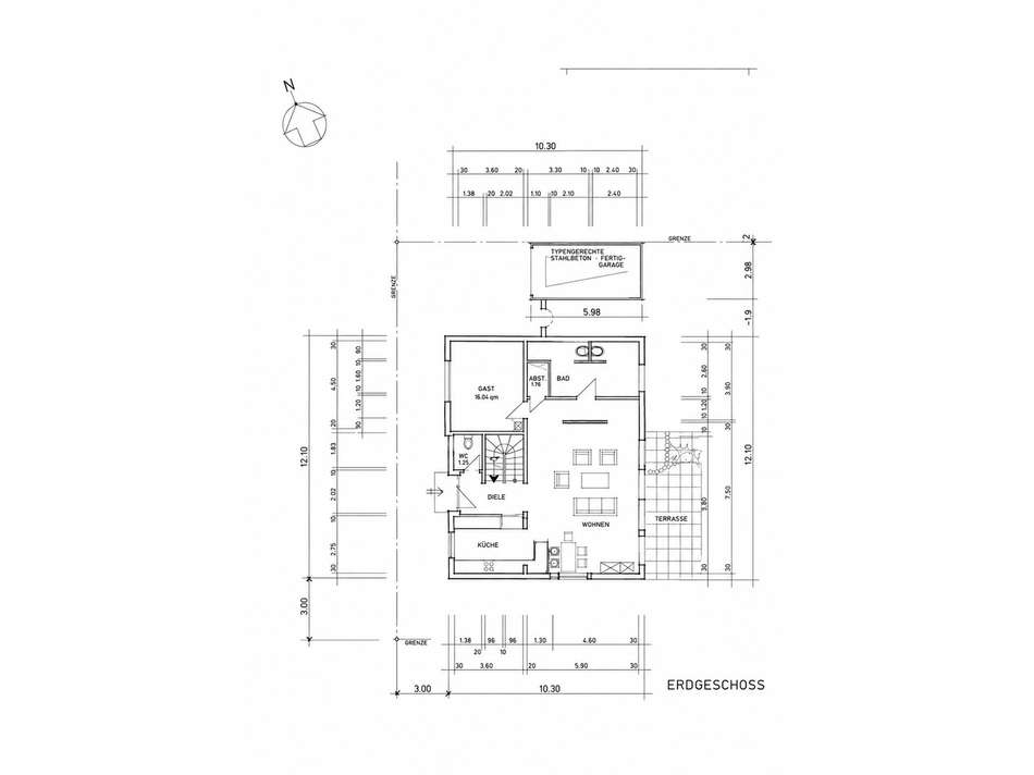 Grundriss EG