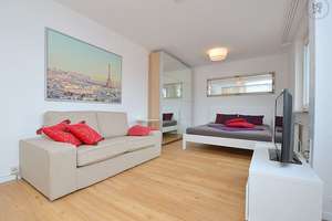 Modern möblierte 1-Zimmer Wohnung in Stuttgart West – Die vollständige Adresse der Immobilie erhältst du vom Anbieter., 70174 Universität, Stuttgart – Vorschaubild 2