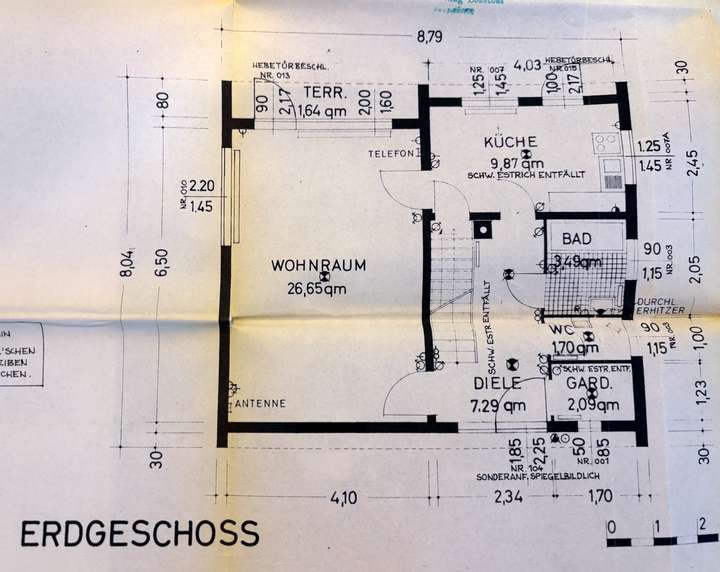 Grundriss Erdgeschoss