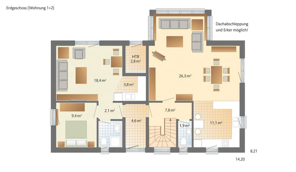Immobilie in Hilgert - Wohnen & Sparen! – Einfamilienhaus mit vermietbarer Einliegerwohnung. - Bild 2