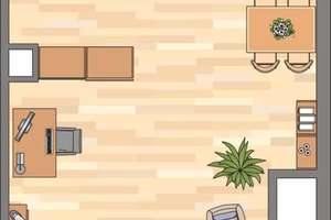 Sofort verfügbar! 1-Zimmer-Wohnung mit Laminatboden in Düsseldorf Bilk – 40223 Bilk, Düsseldorf – Vorschaubild 2