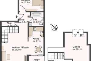 Frei lieferbare Maisonettewohnung mit Tiefgaragenstellplatz! – Die vollständige Adresse der Immobilie erhältst du vom Anbieter., 22159 Farmsen-Berne, Hamburg – Vorschaubild 19