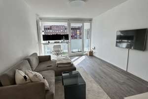 Moderne 2-Zimmer-Wohnung mit Balkon, FitX im Haus & Rheinlage