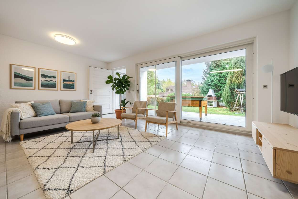 Immobilie in Usingen - Bungalow - Wohnen auf einer Ebene und viel Platz im Einliegerbereich für Hobby, Gäste oder Büro. - Bild 2