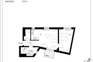 Ihr Rückzugsort über den Dächern – 2 Zimmer mit Balkon – Niehler Kirchweg  34, 50733 Nippes (Ortsteil), Köln – Vorschaubild 10