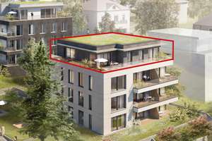 Neubau-Penthouse mit einmaligem Weitblick 
– Ein Projekt der Ambienta Bau Consult – Baustart erfolg